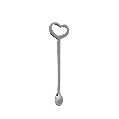 Tiny Spoon with Heart Pendant 48x12mm (2)