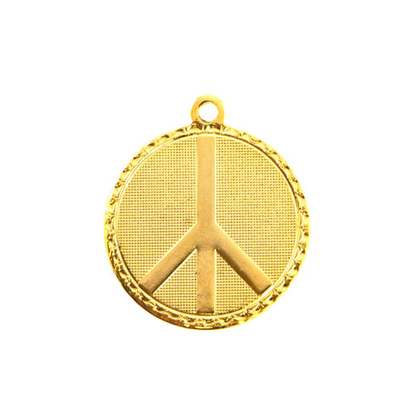 Peace Word Charm with Loop (4)