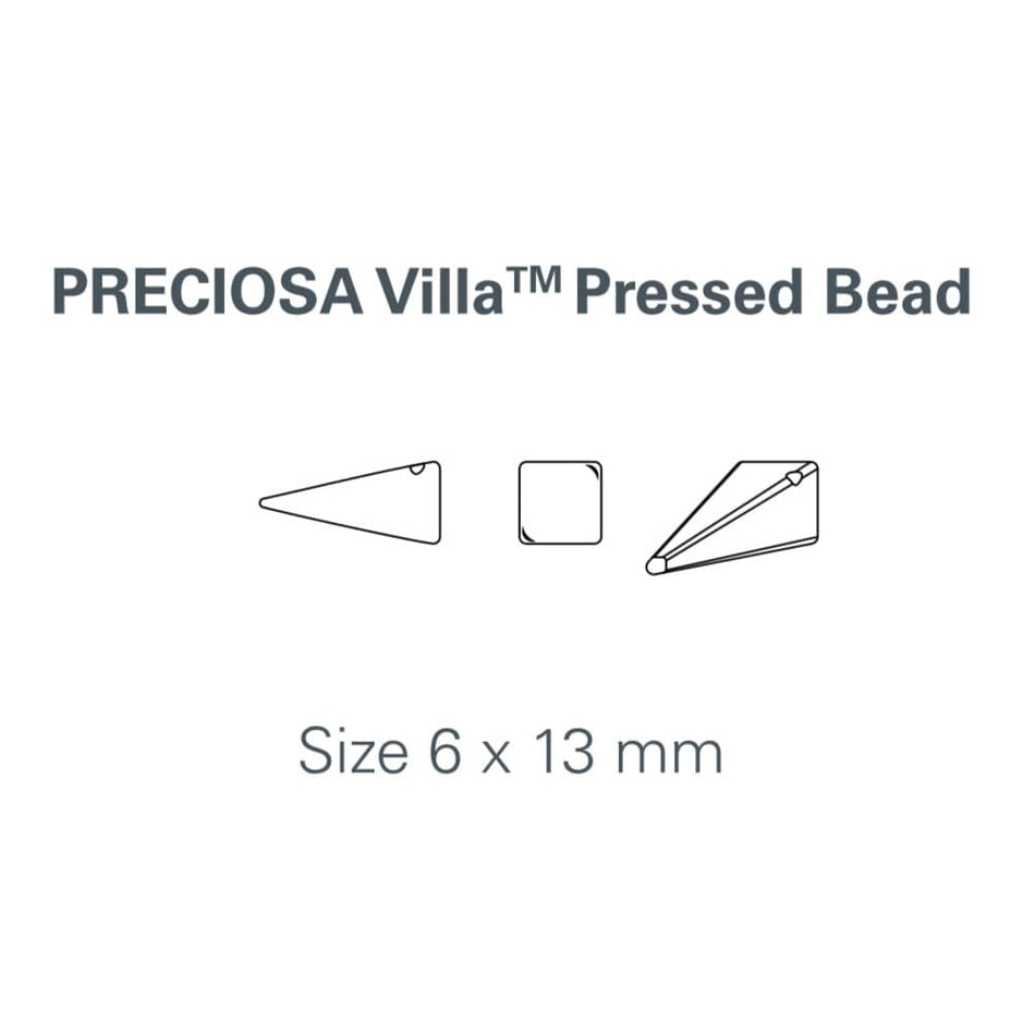 13x6mm Turquoise Preciosa Czech Villa Glass Beads (12)