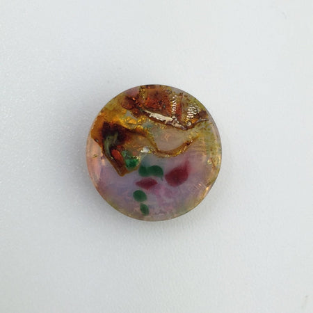 Vintage Harlequin Opal Round Cabochon 18mm (1) cab3008K