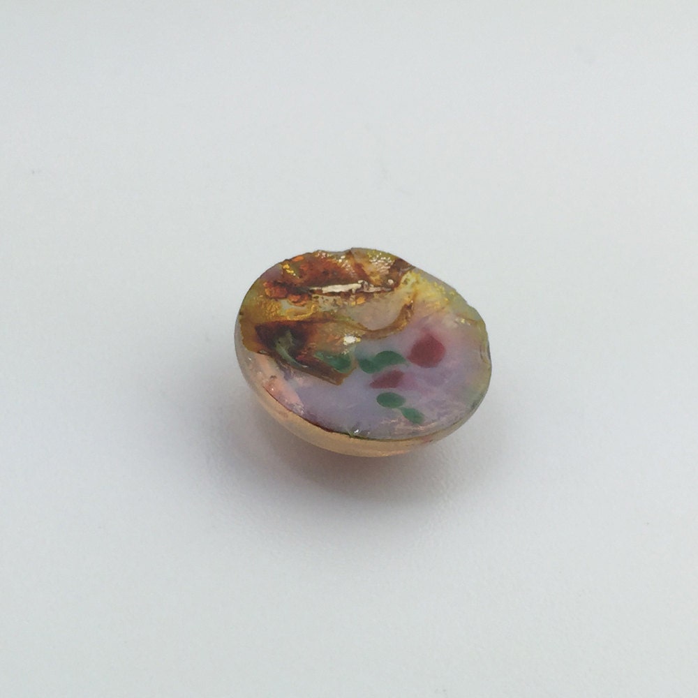 Vintage Harlequin Opal Round Cabochon 18mm (1) cab3008K