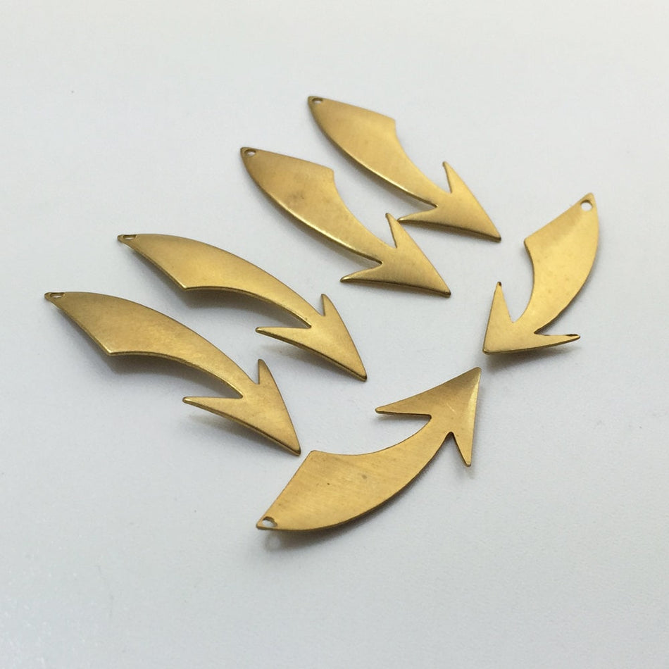 1 Hole Small Left and Right Arrow 33x12mm (6)