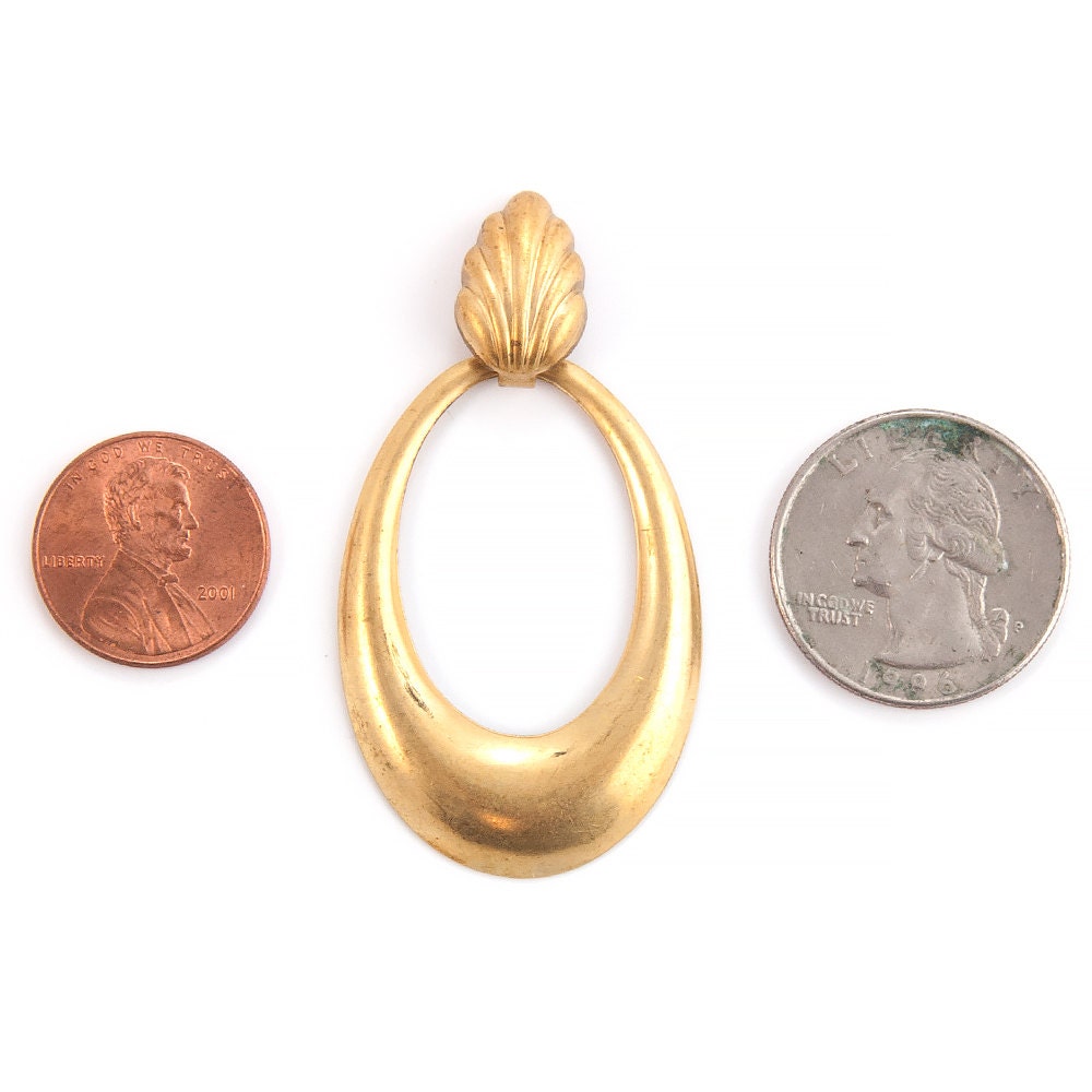 2 Piece Hoop Finding 55x30mm (2)