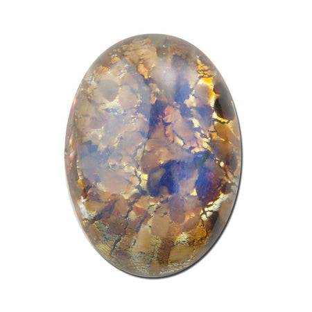 Topaz Opal Glass Cabochon 25x18mm (1) cab5006D