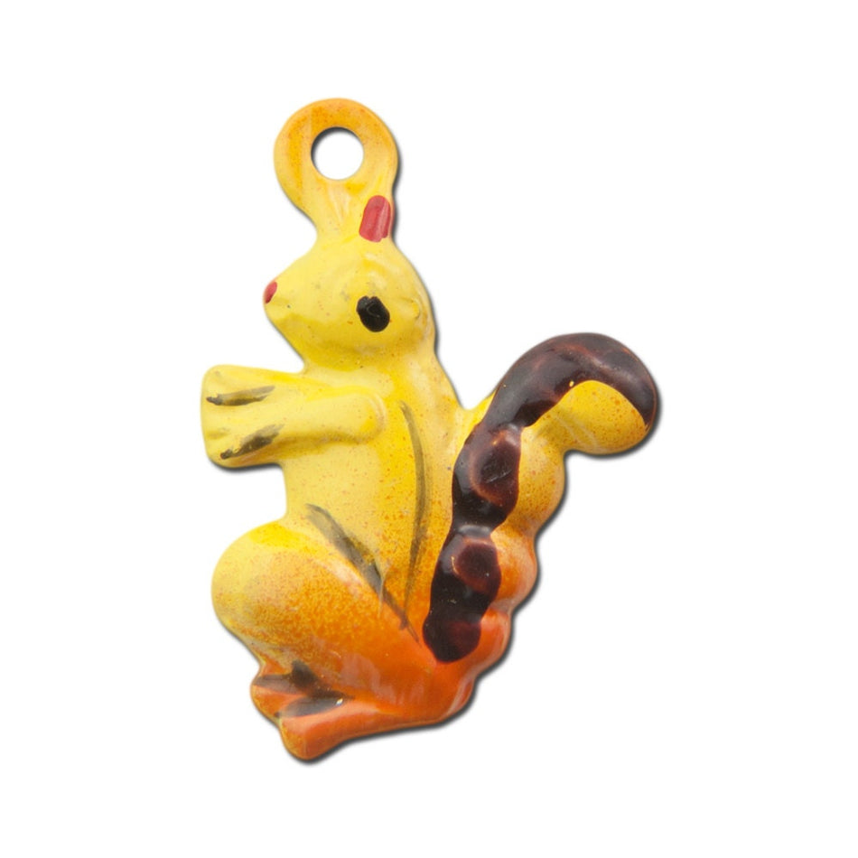 Vintage Metal Squirrel Charms 18mmx13mm (4) chr176B