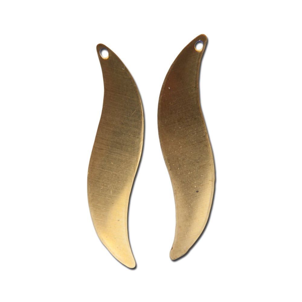 1 Hole Wavy Left and Right Drop 32x8mm (8)