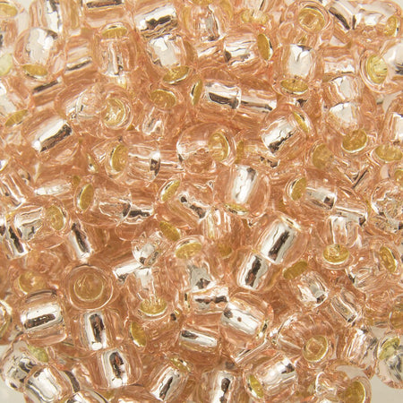 8/0 TOHO ROUND Silver Lined Rosaline Seed Bead (8g)