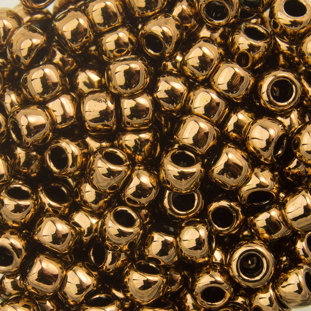 8/0 TOHO ROUND Bronze Seed Bead (8g)