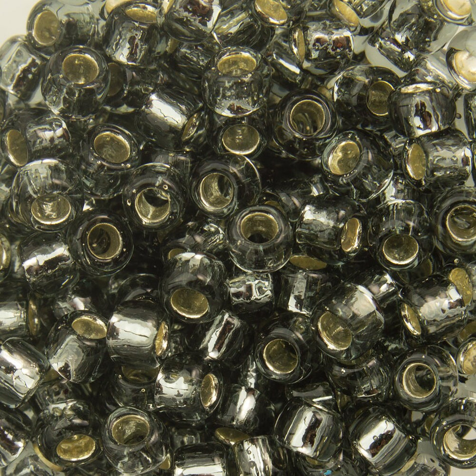 8/0 TOHO ROUND Silver Lined Gray Seed Bead (8g)