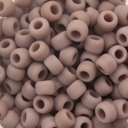 8/0 TOHO ROUND Opaque Frosted Lavender Seed Bead (8g)