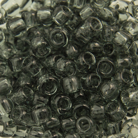 8/0 TOHO ROUND Transparent Gray Seed Bead (8g)