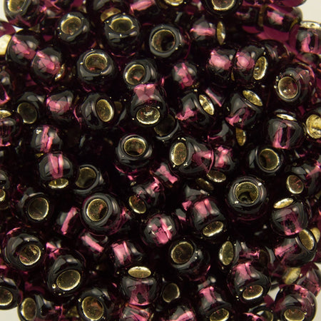 8/0 TOHO ROUND Silver Lined Amethyst Seed Bead (8g)