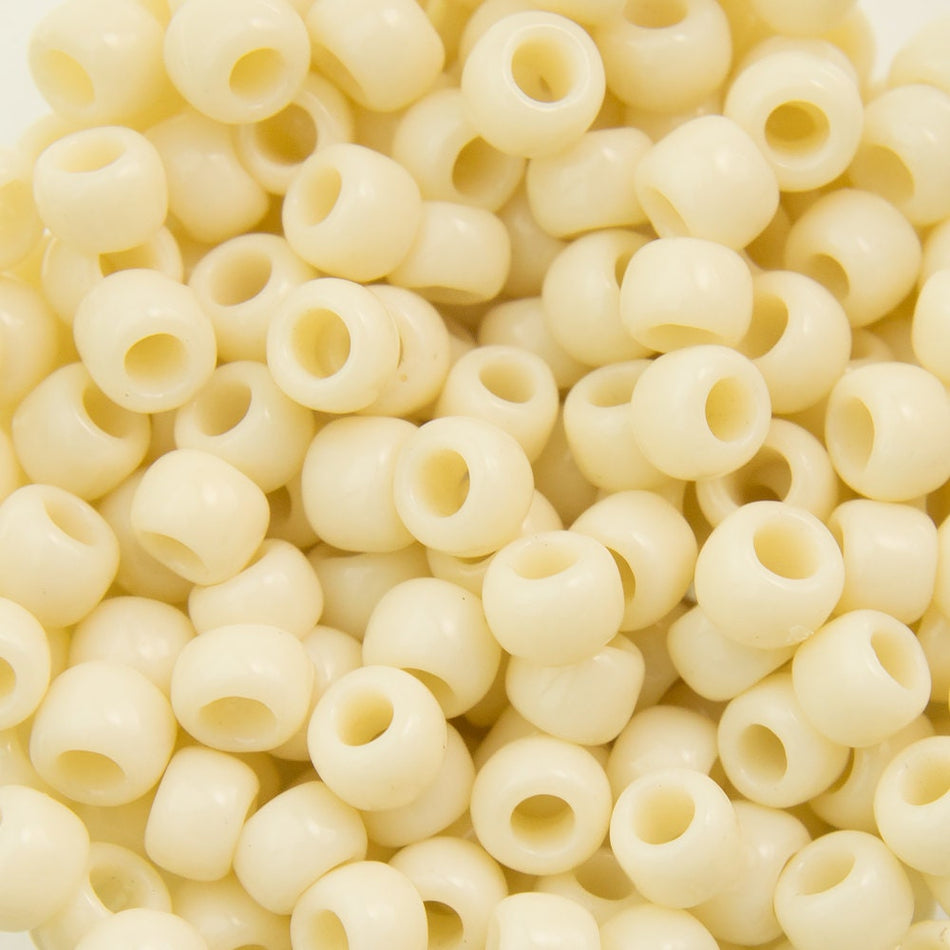 8/0 TOHO ROUND Opaque Light Beige Seed Bead (8g)