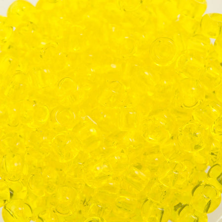 8/0 TOHO ROUND Transparent Lemon Seed Bead (8g)
