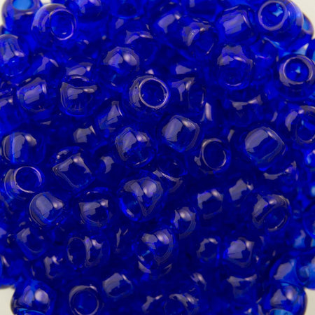 8/0 TOHO ROUND Transparent Cobalt Seed Bead (8g)
