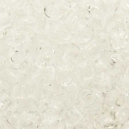 8/0 TOHO ROUND Transparent Crystal Seed Bead (8g)