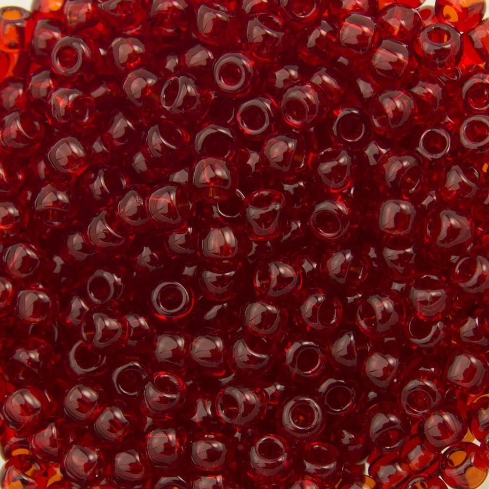 11/0 TOHO ROUND Transparent Ruby Seed Bead (8g)