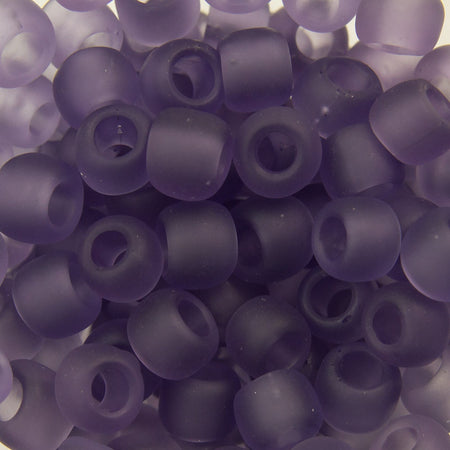 6/0 TOHO ROUND Transparent Frosted Sugar Plum Seed Bead (8g)