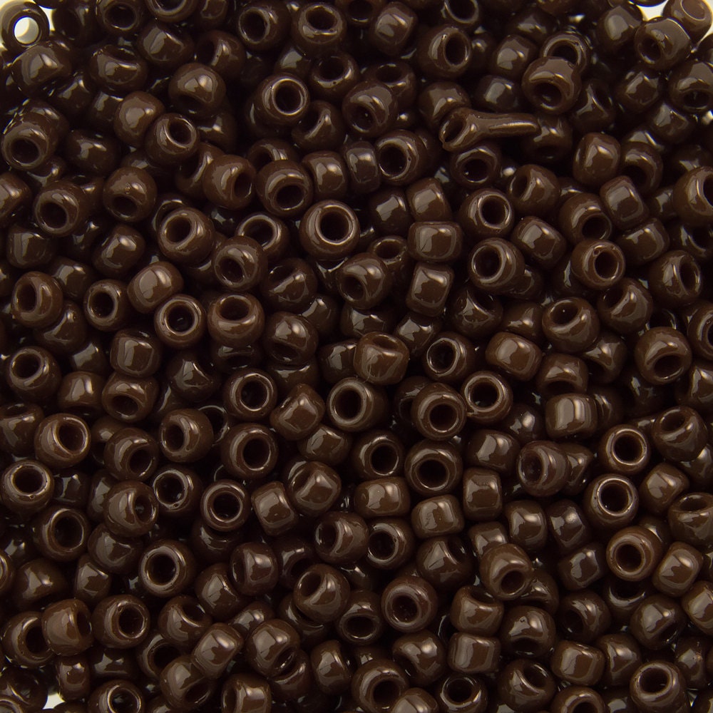 15/0 TOHO ROUND Opaque Oxblood Seed Bead (8g)