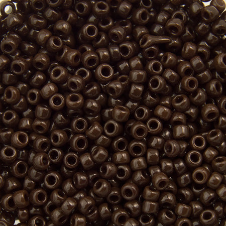 15/0 TOHO ROUND Opaque Oxblood Seed Bead (8g)