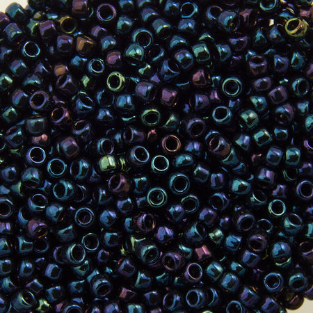 15/0 TOHO ROUND Metallic Nebula Seed Bead (8g)