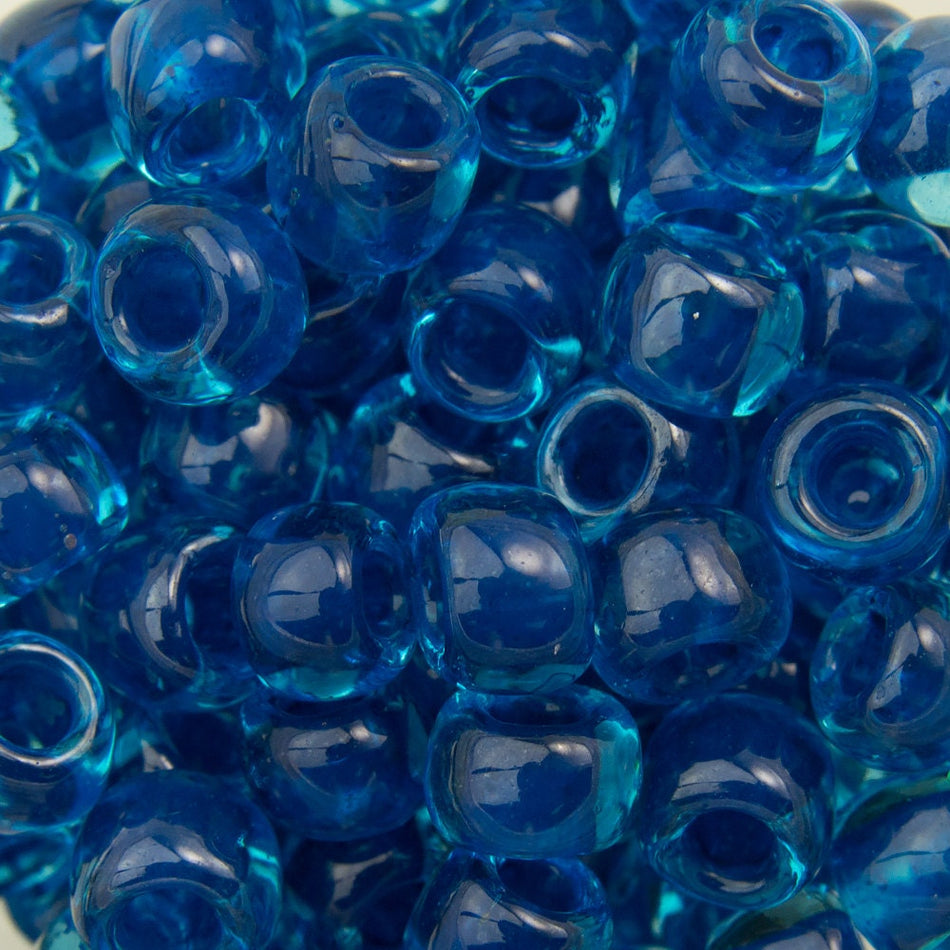 6/0 TOHO ROUND Inside Color Aqua / Capri Lined Seed Bead (8g)