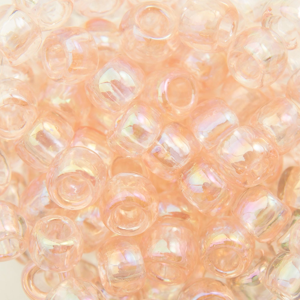 6/0 TOHO ROUND Transparent Rainbow Rosaline Seed Bead (8g)