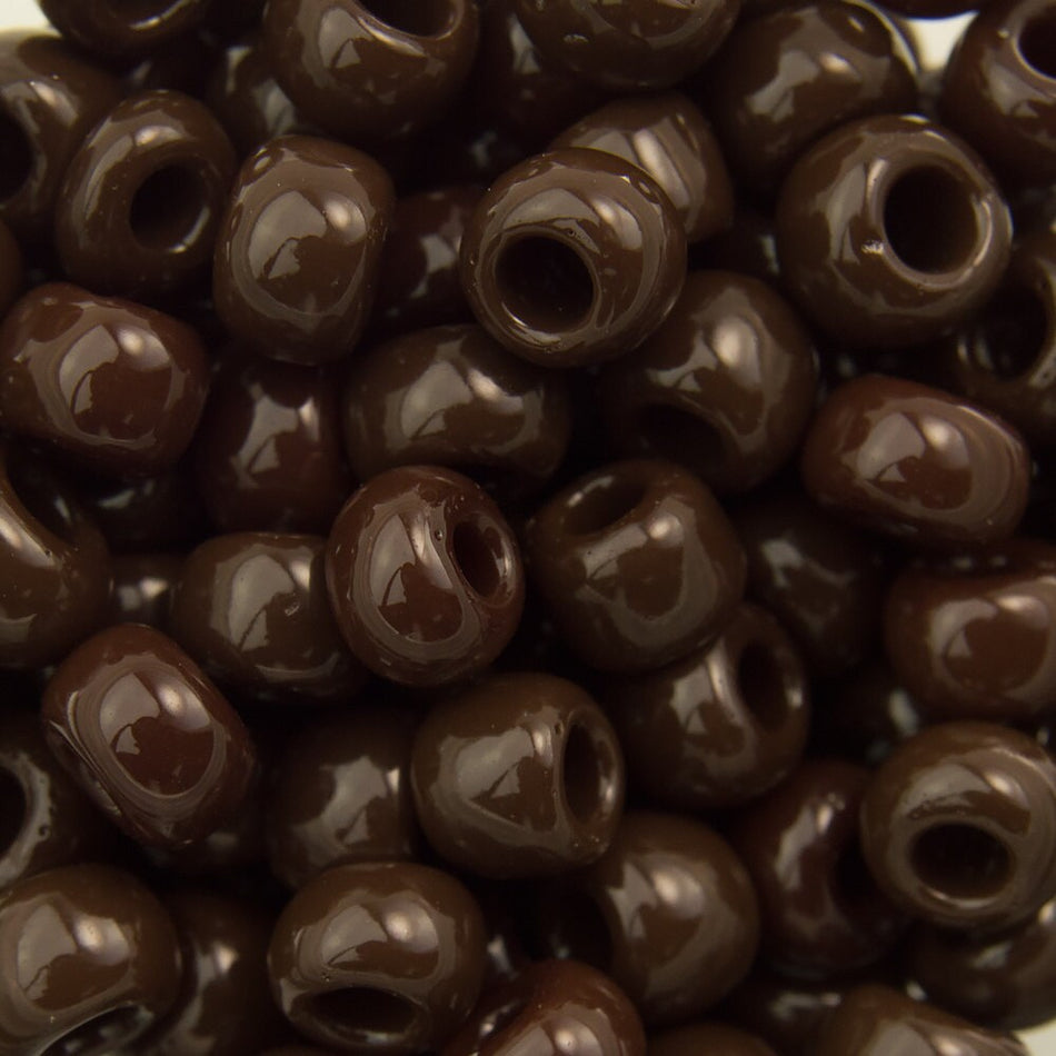 6/0 TOHO ROUND Opaque Oxblood Seed Bead (8g)