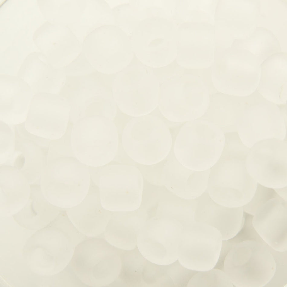 6/0 TOHO ROUND Transparent Frosted Crystal Seed Bead (8g)