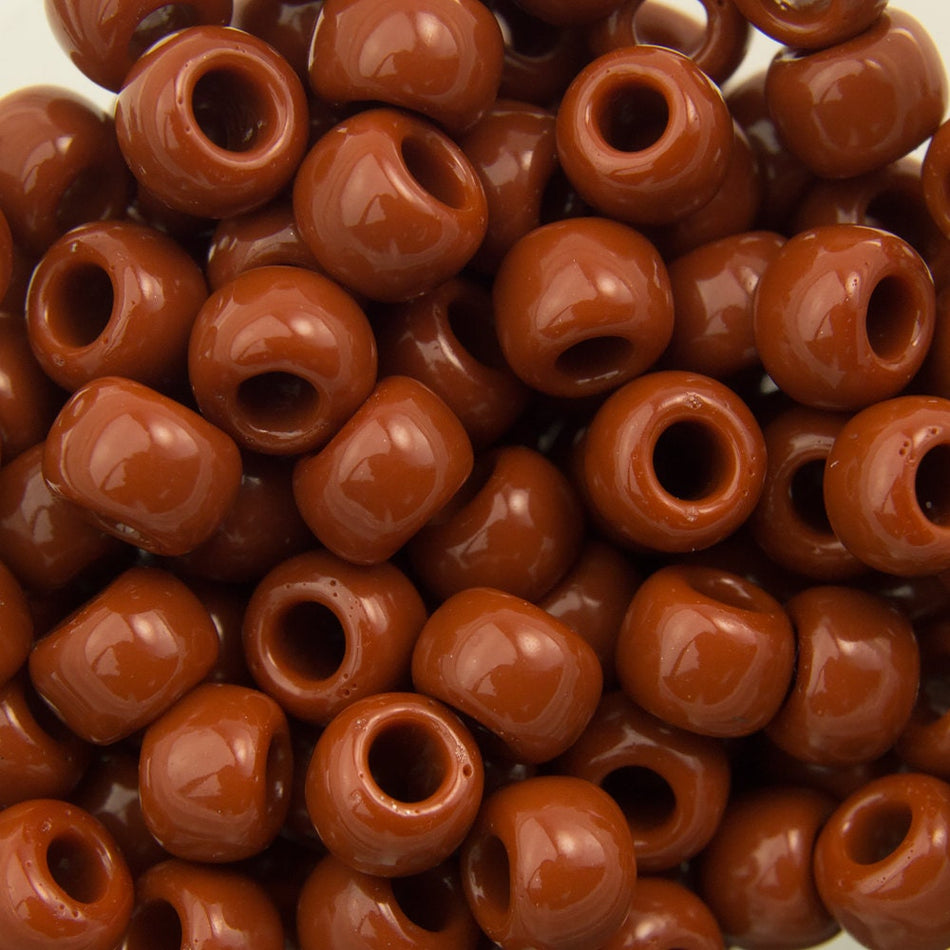 6/0 TOHO ROUND Opaque Terra Cotta Seed Bead (8g)
