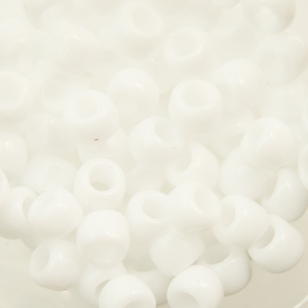 6/0 TOHO ROUND Opaque White Seed Bead (8g)