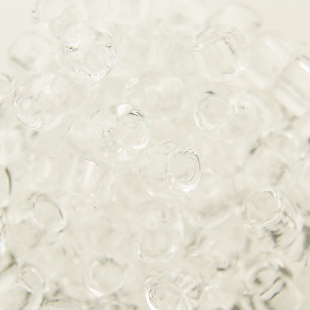 6/0 TOHO ROUND Transparent Crystal Seed Bead (8g)