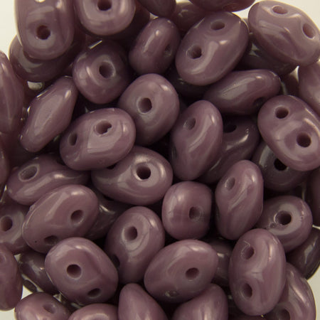 2/5MM MATUBO SUPERDUO Opaque Amethyst Beads