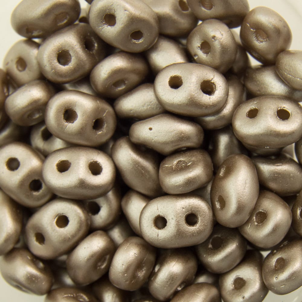 2/5MM MATUBO SUERDUO Pearl Coat Brown Sugar Beads