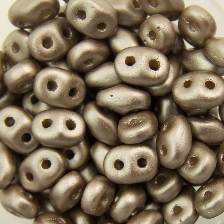2/5MM MATUBO SUERDUO Pearl Coat Brown Sugar Beads