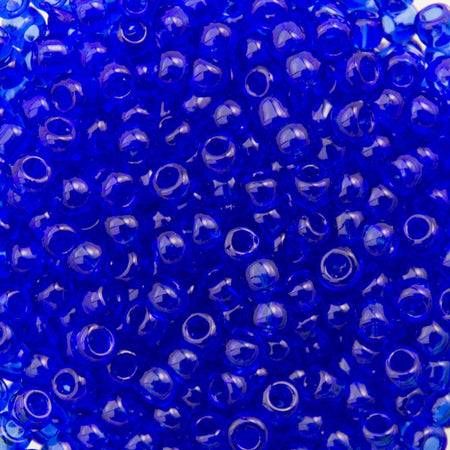 11/0 TOHO ROUND Transparent Cobalt Seed Bead (8g)