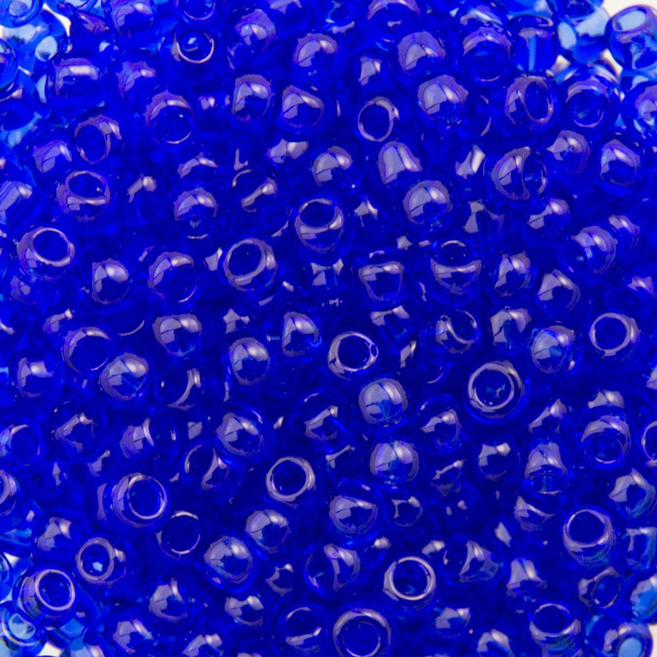 11/0 TOHO ROUND Transparent Cobalt Seed Bead (8g)