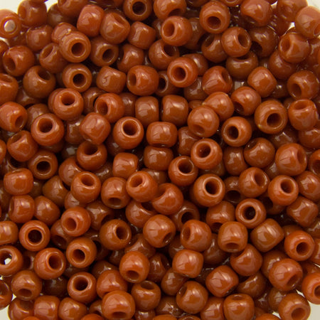 11/0 TOHO ROUND Opaque Terra Cotta Seed Bead (8g)
