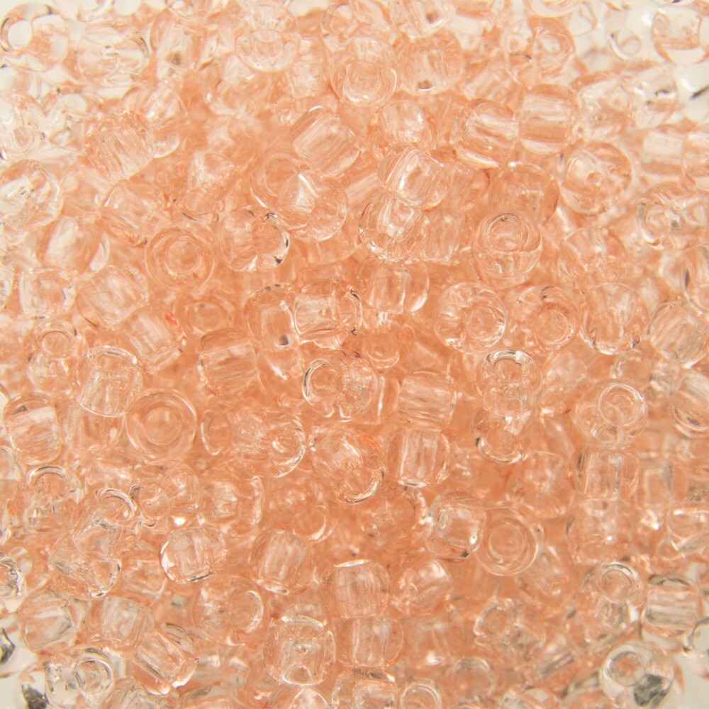 6/0 TOHO ROUND Transparent Rosaline Seed Bead (8g)