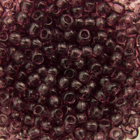 11/0 TOHO ROUND Transparent Medium Amethyst Seed Bead (8g)