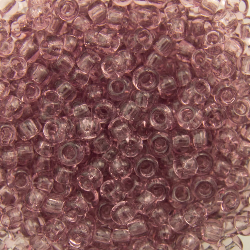 11/0 TOHO ROUND Transparent Light Amethyst Seed Bead (8g)