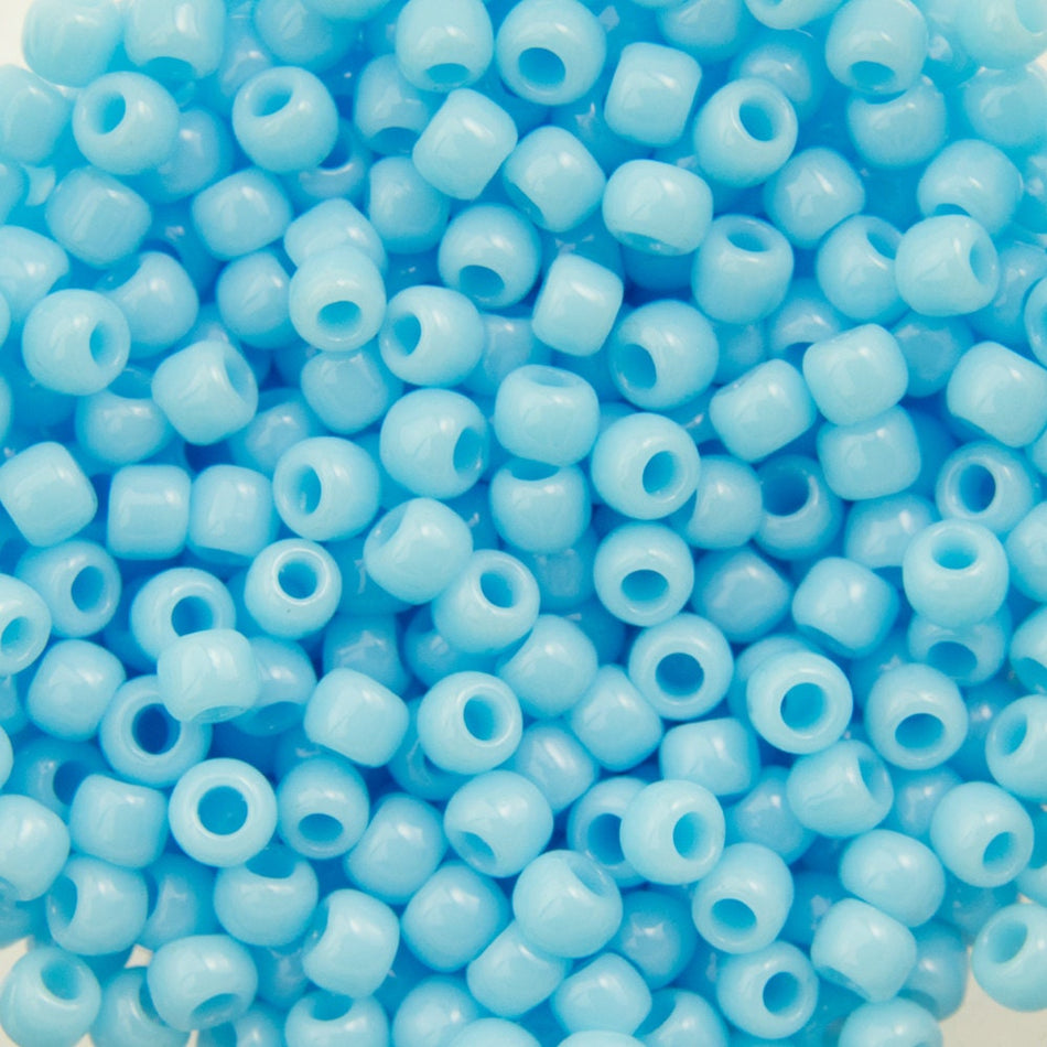 11/0 TOHO ROUND Opaque Blue Turquoise Seed Bead (8g)