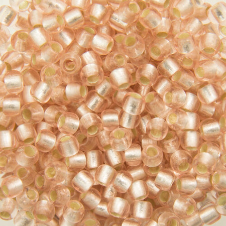 11/0 TOHO ROUND Silver Lined Frosted Rosaline Seed Bead (8g)