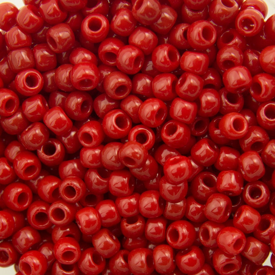 11/0 TOHO ROUND Opaque Pepper Red Seed Bead (8g)