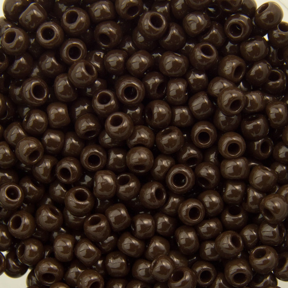 11/0 TOHO ROUND Opaque Oxblood Seed Bead (8g)