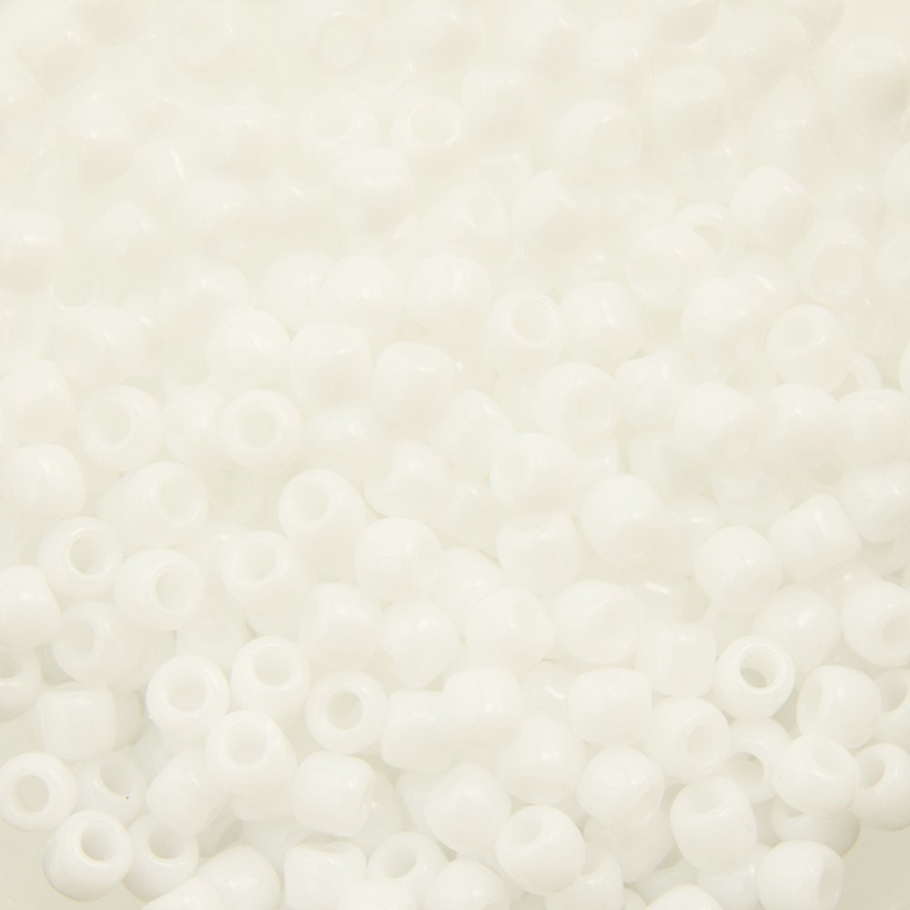 11/0 TOHO ROUND Opaque White Seed Bead (8g)