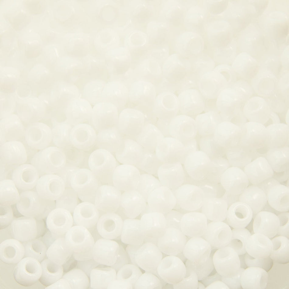 11/0 TOHO ROUND Opaque White Seed Bead (8g)