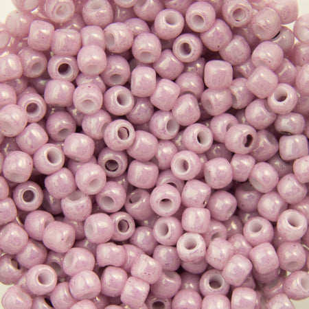 11/0 TOHO ROUND Opaque Lustered Pale Mauve Seed Bead (8g)