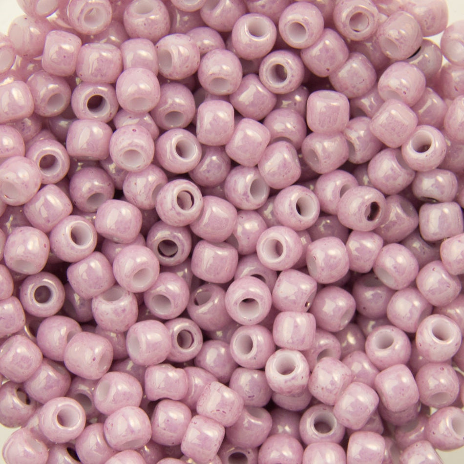 11/0 TOHO ROUND Opaque Lustered Pale Mauve Seed Bead (8g)