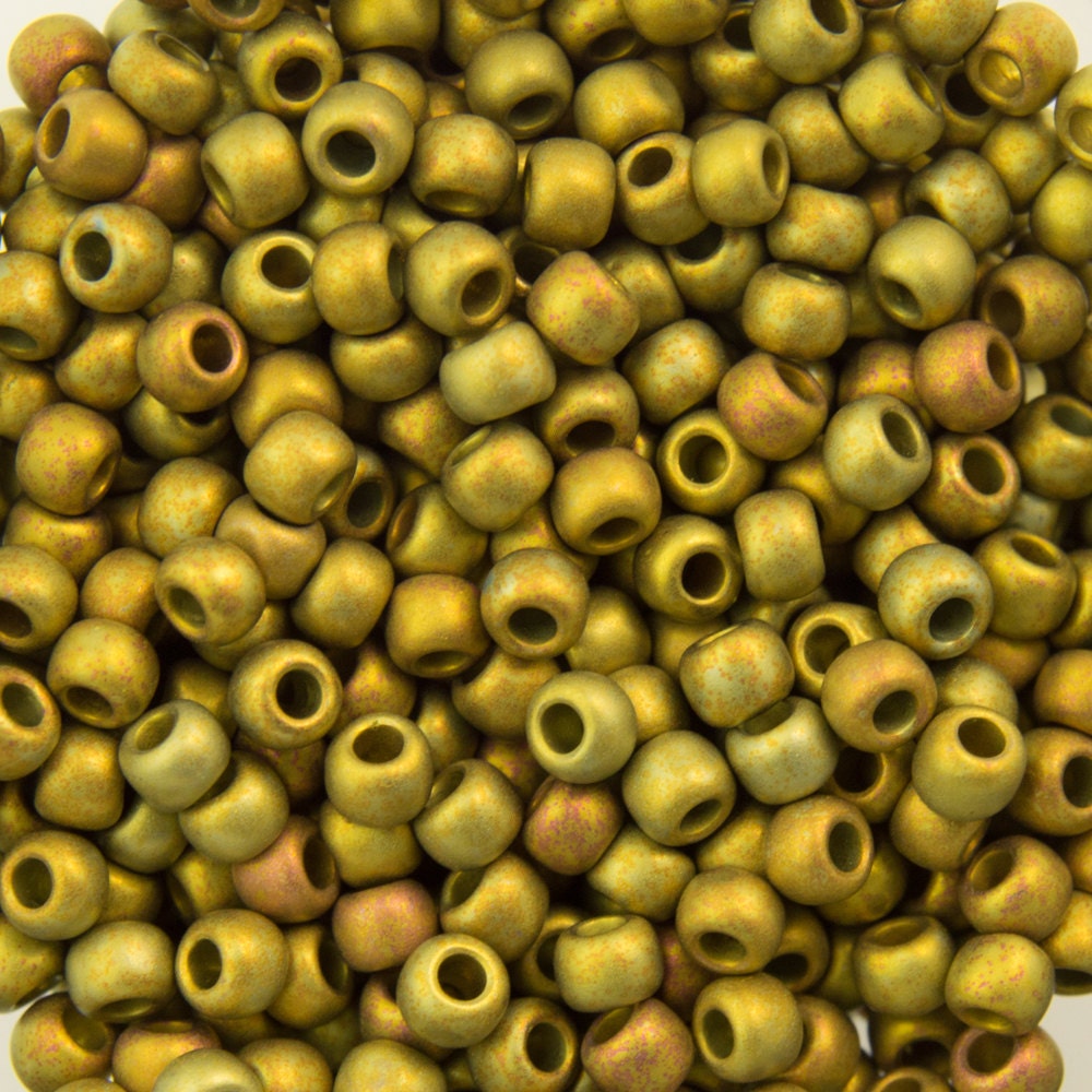 11/0 TOHO ROUND Higher Metallic Frosted Carnival Seed Bead (8g)